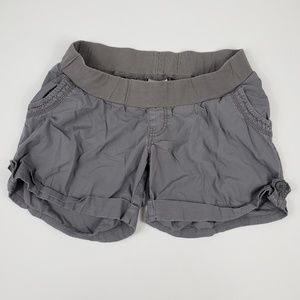 Motherhood maternity gray shorts